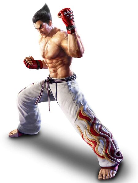 On Thursday, I created a page for Kazuya Mishima on the Heroes