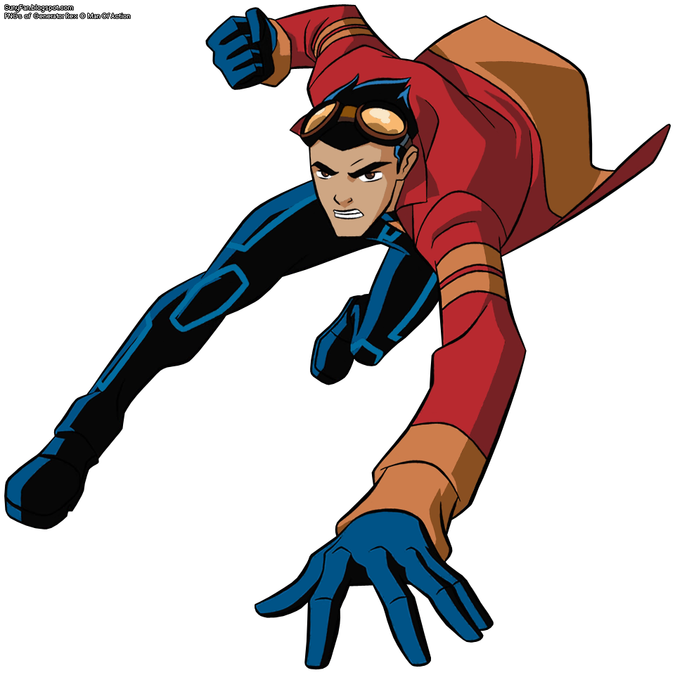 Rex Salazar - Generator Rex - (( Okay, something that I've noticed nobody  ever talks about. Season 1, episode 16, Rex dies. He drowned escaping EVO  locusts. The wiki says almost died