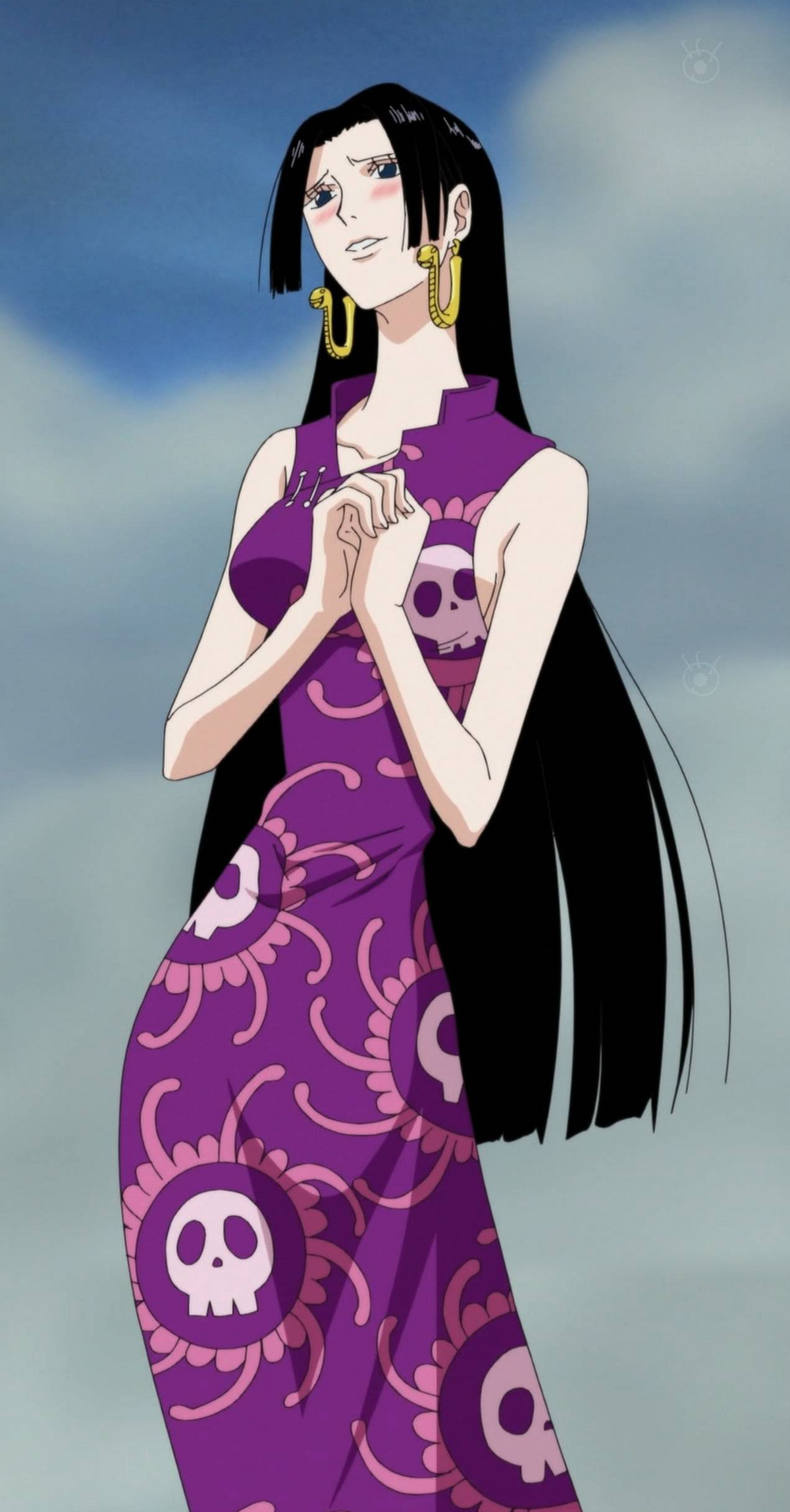 strapless open back dress One Piece - Boa Hancock | 1:4 Resin Statue