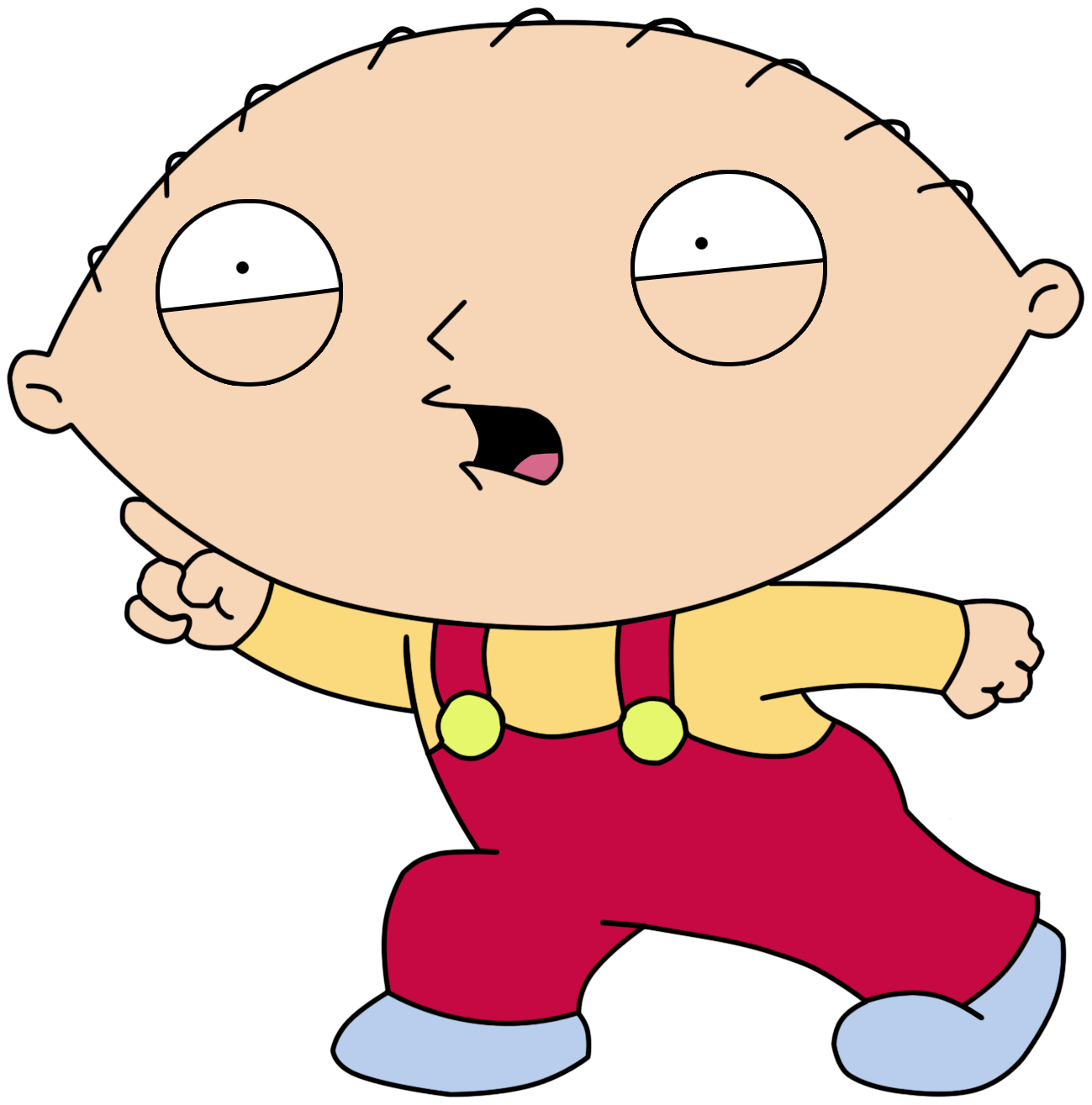 Stewie Griffin, is the anti-heroic tetartagonist of Family Guy. 