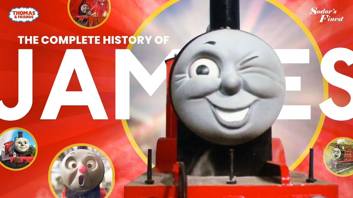 The COMPLETE History of James the Red Engine Sodor’s Finest The