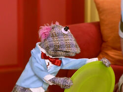 the upside down show puppet