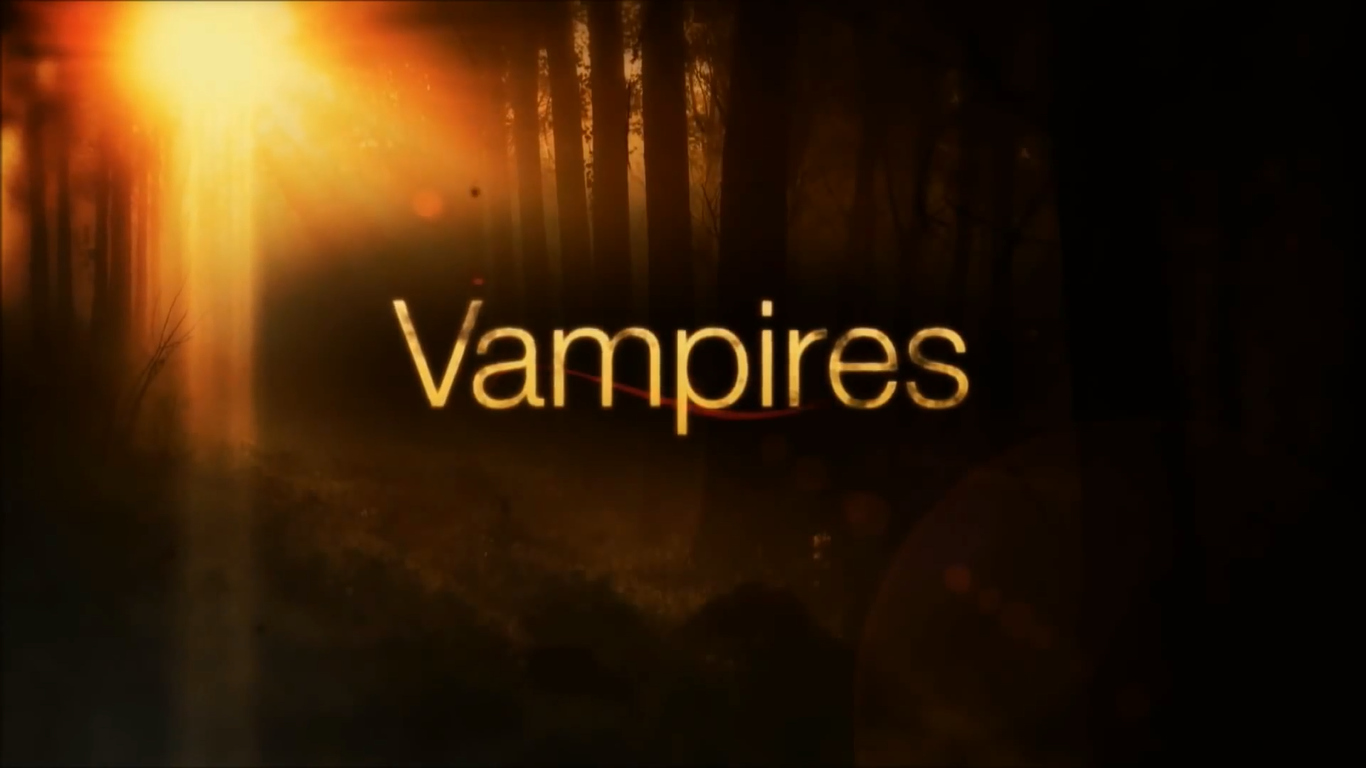 the vampire diaries title wallpaper