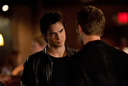 Klaus e Damon al Grill.
