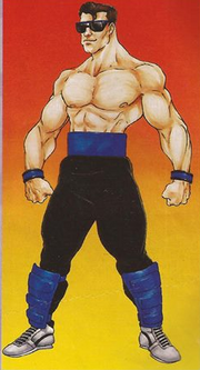 Johnny Cage MK2 Art