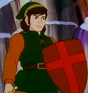 Link VIII, Hero of Courage (The Animated Series, Captain N: The Game Master)