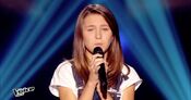 Elisa lors de son Audition à l'aveugle