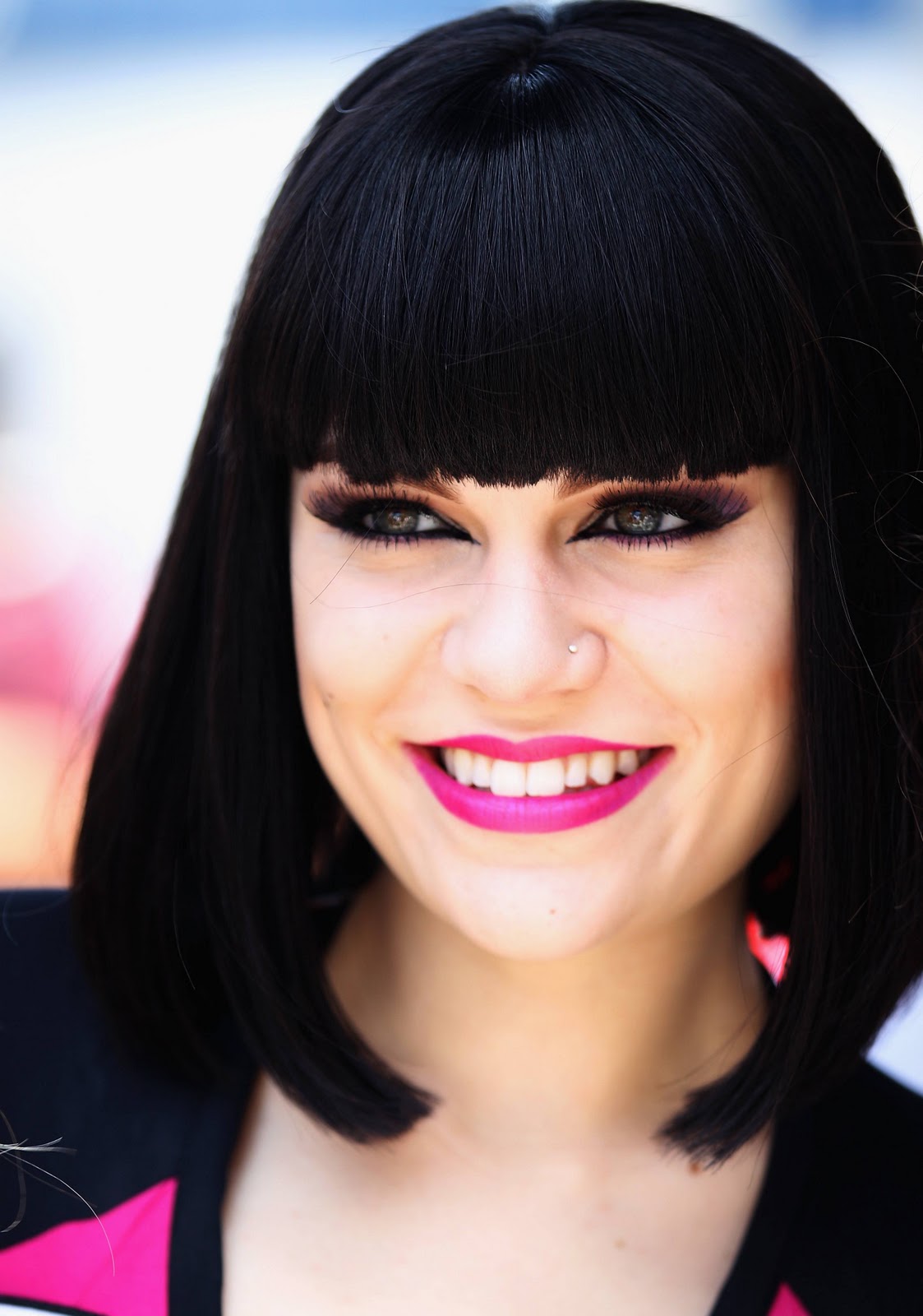 Jessie J Curly Black Ponytail Hairstyle  Steal Her Style