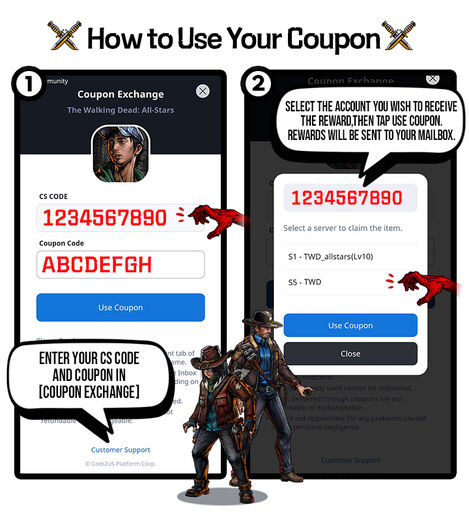 TWD All Star Coupon Codes 2023 (Working Exchange Codes)