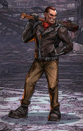 My Icon Art & Clothing Walking Zombie Negan Lucille Is Thirsty - Foto 6