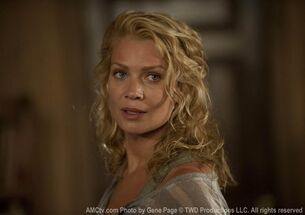 Laurie Holden en el episodio "Killer Within" de la Temporada 3