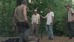 Rick y Daryl conociéndose