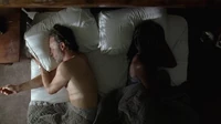 Rick y Michonne despertando a un nuevo día.