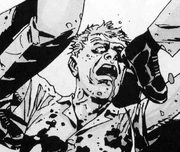 Otis al ser encontrado por Rick.