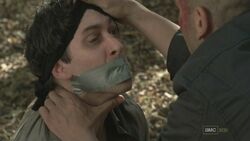 Shane liberando a Randall