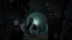 Tyreese mostrando a Rick y Daryl su decubrimiento