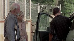 Rick yendo en busca de Glenn.