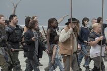 Season-10-First-Look-Michonne-and-Luke-the-walking-dead