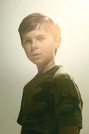 Carl durante la segunda temporada.