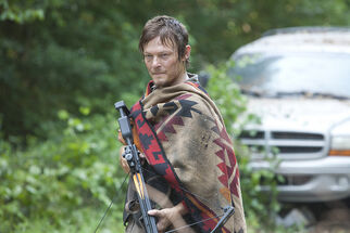 Norman Reedus en el episodio "Say The Word" de la Temporada 3