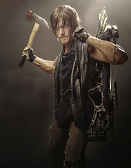 Daryl Dixon durante la cuarta temporada.