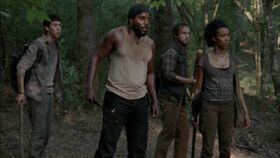 El grupo de Tyreese.