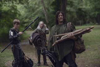 Norman Reedus en el episodio "Stradivarius" de la Temporada 9