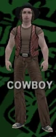 Cowboy in Rumble Mode