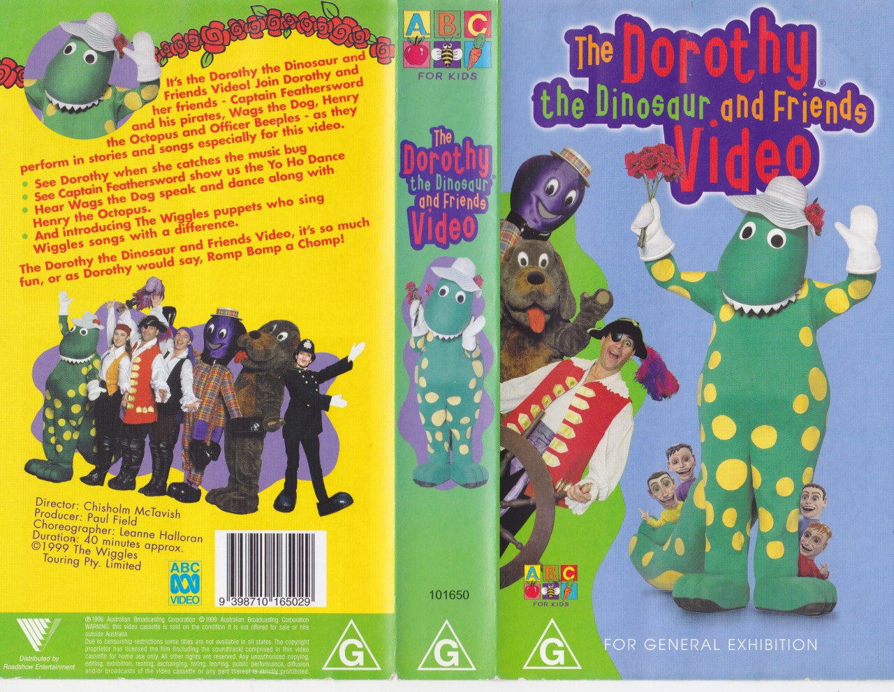 Dorothy the Dinosaur and Friends video is a wiggles video featuring Dorothy...