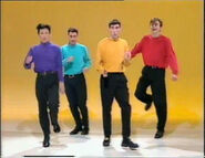 The Wiggles moving in different ways