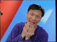 Jeff putting his hands on his chin