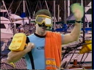 Paul Paddick in scuba diver outfit