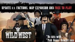 The Wild West Wiki Fandom - the wild west roblox update