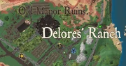 Delores' Ranch Treasure Location
