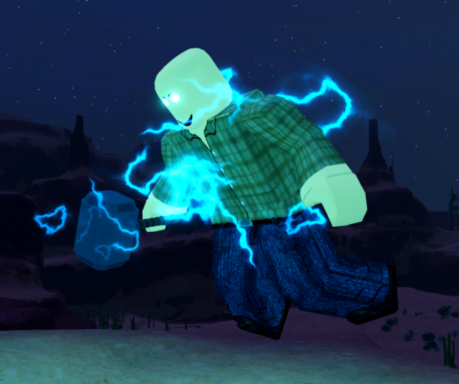 Mjolnir Dev Thor S Hammer The Wild West Wiki Fandom - lightning thor lighting roblox