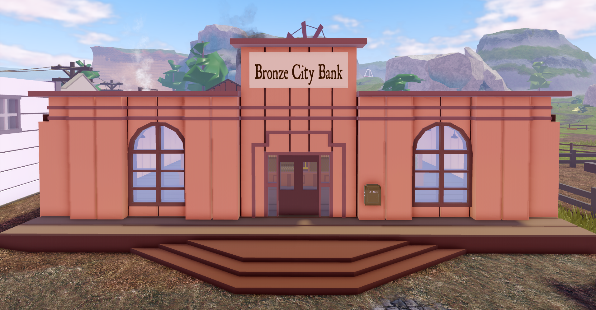 Bronze City Bank The Wild West Wiki Fandom - roblox wild west all shop locations