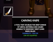 Carving Knife Tooltip