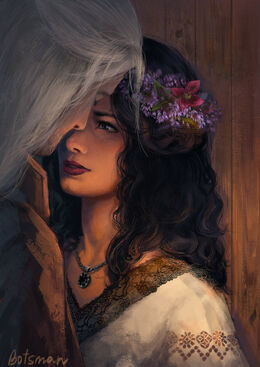 Yennefer and witcher by cathbotsman-d9hzcve
