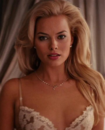 Margot Robbie Wolf Fra Wall Street Scene