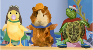 Linny, Tuck and Ming-Ming ready to rescue!