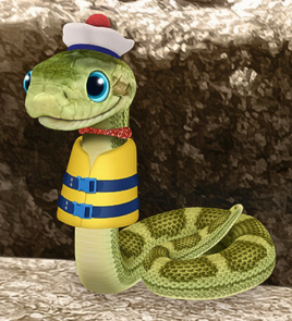 Life jacket and sailor hat