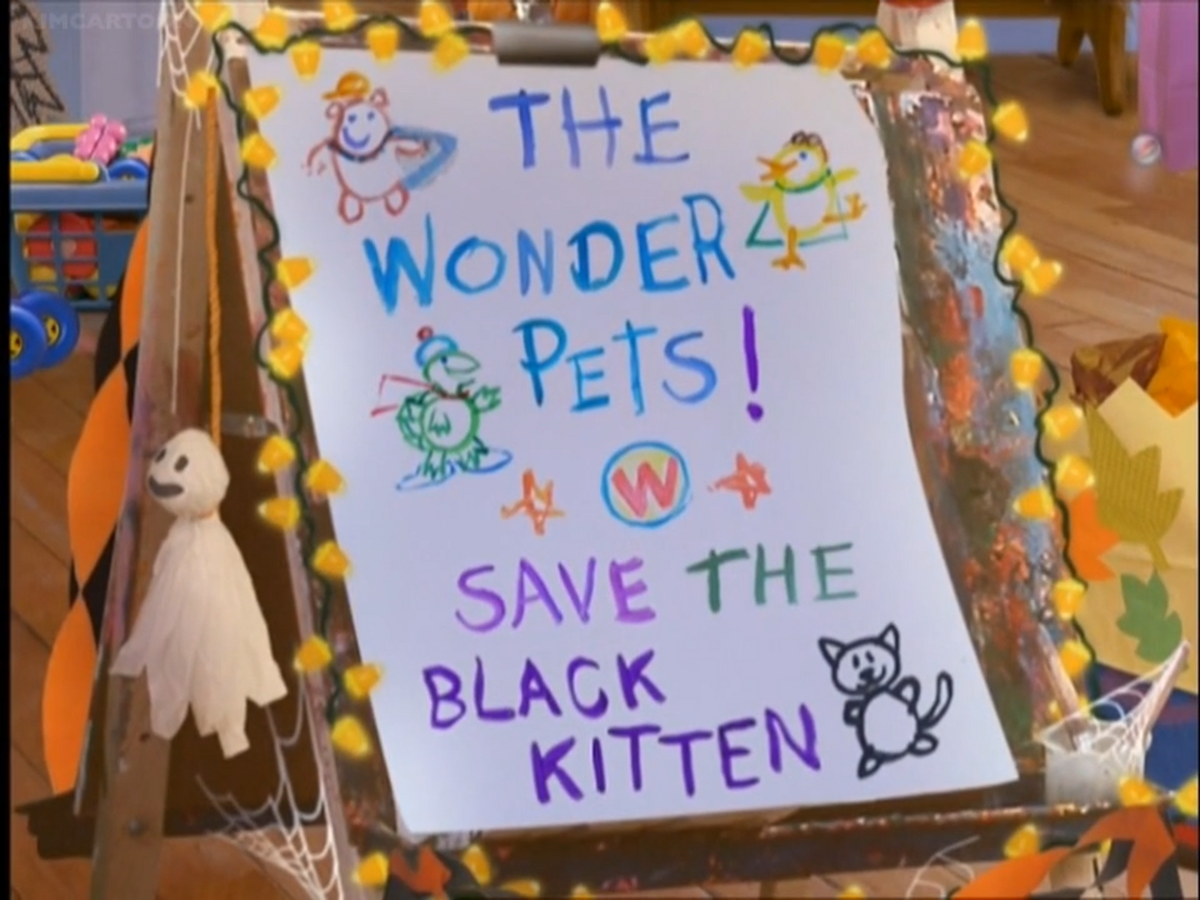 Save the Black Kitten! | Wonder Pets! Wiki | Fandom