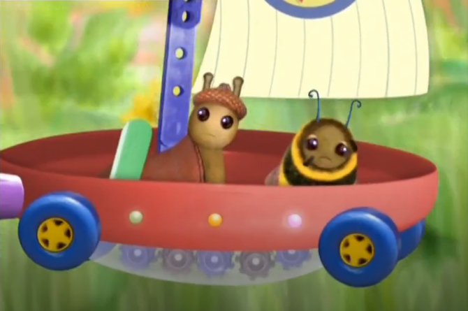 Slug and Bee on Flyboat | Wonder Pets! Wiki | Fandom