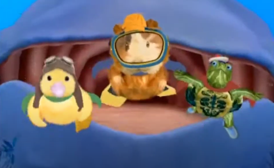 wonder pets save the cow Cow young jump moon help over wiki