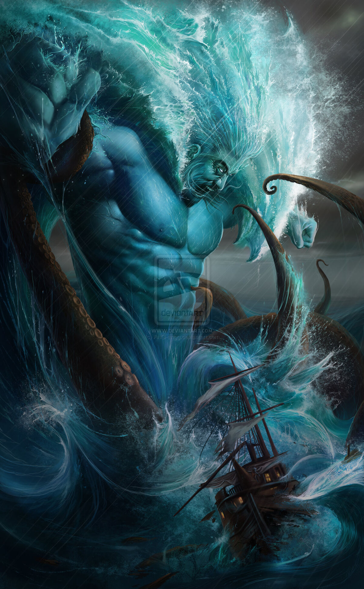 Serqett:  The Goddess Who Defied The Gods - axybbix