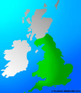 Distribution of Willow Tits in the UK