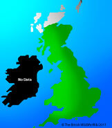 Distribution of Badgers in the UK