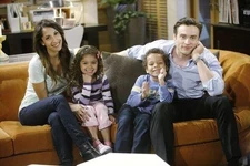 Charlie with mom, dad and Mattie