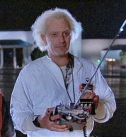 Dr. Emmett Brown, Back To The Future 1985 Movie Wikia