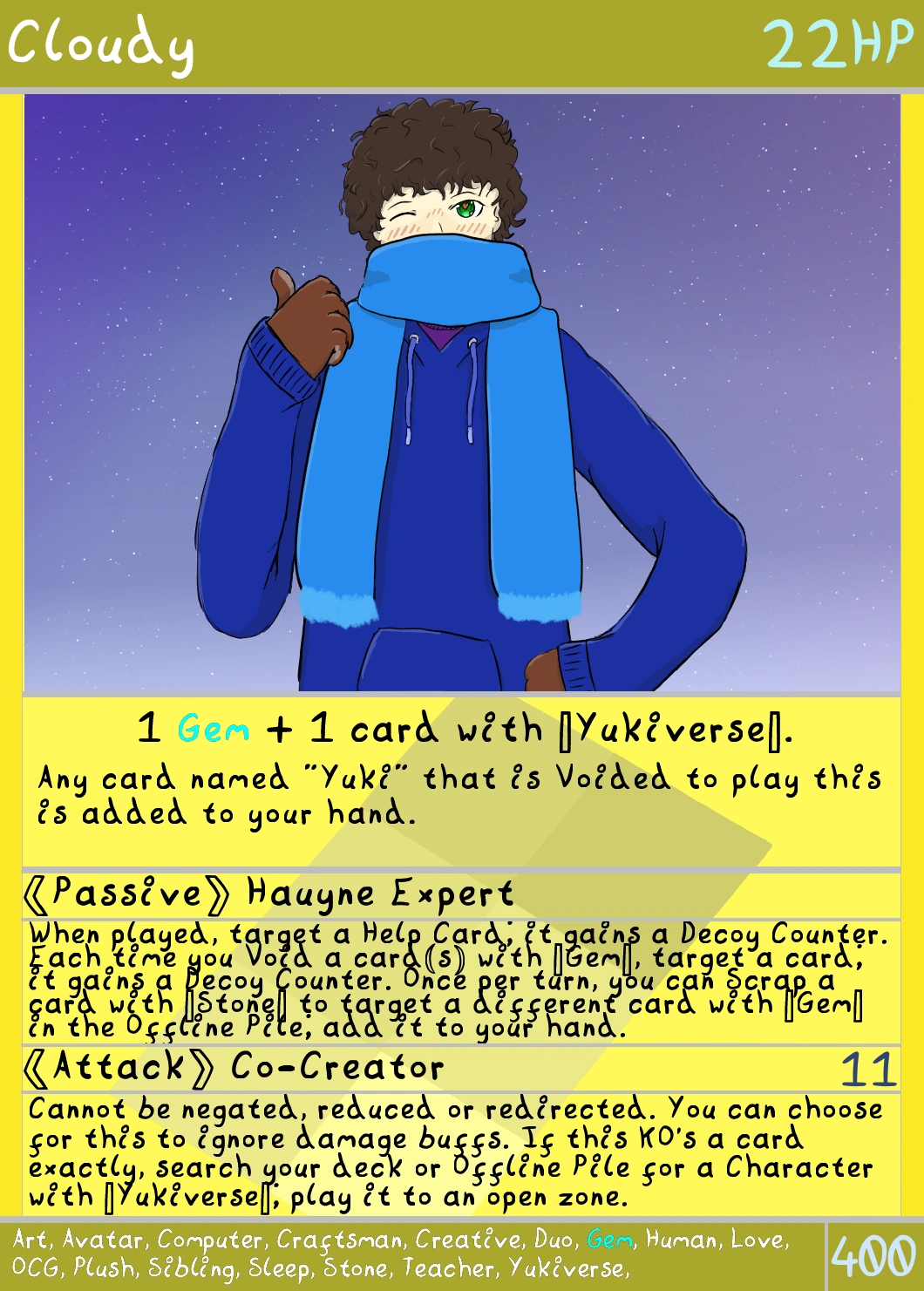 400 Cloudy TheYukiverse Wiki Fandom